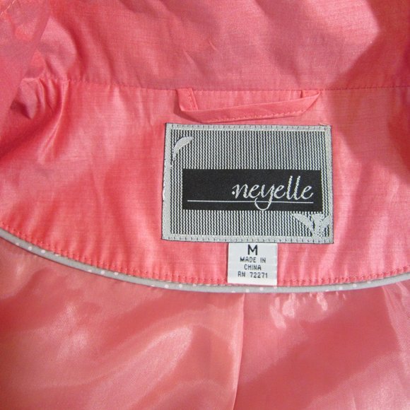 NWT, Water/Wind Resistant Snap Frt Jacket-Neyelle - Picture 7 of 8
